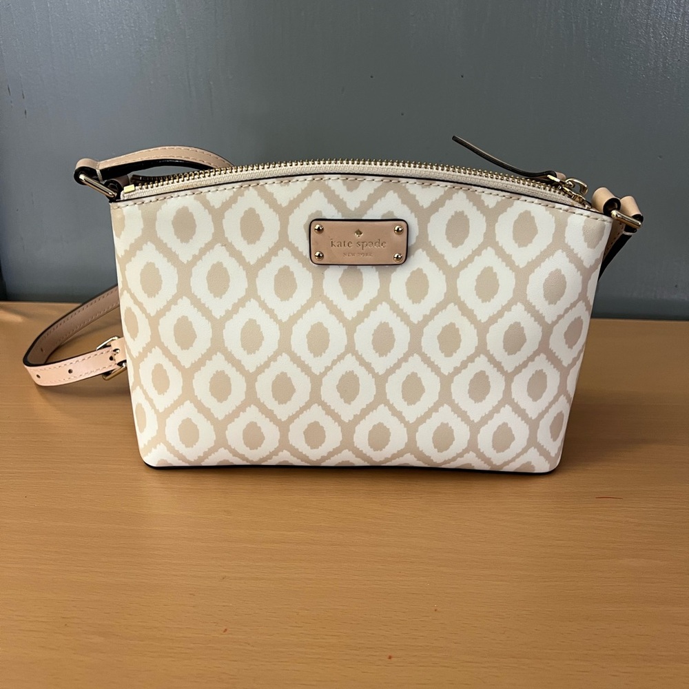 Kate Spade Cream Patterned Women's Bag